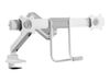 Neomounts DS75-450WH2 mounting kit - full-motion - for 2 LCD displays - white_thumb_4