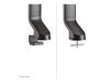 Neomounts FPMA-D860 mounting kit - full-motion - for LCD display - black_thumb_7