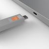 Lindy 40428 Schnittstellenblockierung Türblockierschlüssel USB Typ-C Grau, Orange 4 Stück(e)_thumb_3
