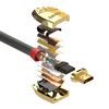Lindy 37864 HDMI-Kabel 5 m HDMI Typ A (Standard) Gold, Grau_thumb_3