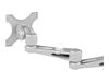 Neomounts FPMA-D935D mounting kit - full-motion - for 2 LCD displays - silver_thumb_6