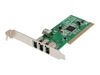 StarTech.com 4 port PCI 1394a FireWire Adapter Card - 3 External 1 Internal FireWire PCI Card for Laptops (PCI1394MP) - FireWire adapter - 3 ports_thumb_1