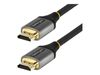 StarTech.com 10ft (3m) Premium Certified HDMI 2.0 Cable with Ethernet, High Speed Ultra HD 4K 60Hz HDMI Cable HDR10, ARC, HDMI Cord For Ultra HD Monitors, TVs, Displays, w/ TPE Jacket - Durable HDMI Video Cable (HDMMV3M) - HDMI cable with Ethernet - 3 m_thumb_1