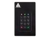 Apricorn Aegis Fortress L3 Hard Drive - 512 GB - USB 3.1 - Black_thumb_6