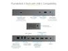 StarTech.com Thunderbolt 3 Dock mit USB-C Host-Kompatibilität - Dual 4K 60Hz DisplayPort 1.4 oder Dual HDMI Monitore - Single 8K - TB3/USB-C Laptop Docking Station - 96W PD, 5xUSB - 10 Gbit/s (TB3CDK2DHUE) - Dockingstation - USB-C 3.2 Gen 2 / Thunderbolt_thumb_4