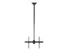 StarTech.com Ceiling TV Mount - 3.5' to 5' Pole - Full Motion - Supports Displays 32” to 75" - For VESA Mount Compatible TVs (FLATPNLCEIL) bracket - for flat panel - black_thumb_2