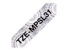 Brother laminiertes Schriftband P-Touch TZe-MPSL31 - 12 mm x 4 m - Schwarz auf Silber_thumb_2