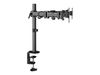 Neomounts NM-D135D mounting kit - full-motion - for 2 LCD displays - black_thumb_6
