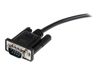 StarTech.com 2m Black Straight Through DB9 RS232 Serial Cable - DB9 RS232 Serial Extension Cable - Male to Female Cable (MXT1002MBK) - serial extension cable - DB-9 to DB-9 - 2 m_thumb_3