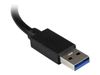 StarTech.com 3 Port USB 3.0 Hub mit Gigabit Ethernet Adapter aus Aluminum - Kompakter USB3 Hub mit GbE - Hub - 3 Anschlüsse_thumb_7