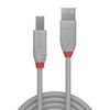 Lindy USB-Kabel Anthra Line - USB-A / USB-B - 5 m_thumb_2