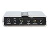 StarTech.com 7.1 USB Sound Card - External Sound Card for Laptop with SPDIF Digital Audio - Sound Card for PC - Silver (ICUSBAUDIO7D) - sound card_thumb_4