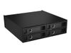 ICY BOX storage bay adapter IB-2242U2K - 4 x 2.5" U.2/SATA/SAS SSDs - mini SAS_thumb_4