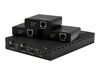 StarTech.com 3 Way HDMI Splitter - HDBaseT Extender Kit w/ 3 Receivers - 1x3 HDMI over CAT5 Splitter - 3 Port HDBaseT HDMI Extender - Up to 4K (ST124HDBT) - video/audio extender_thumb_2