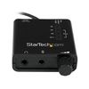 StarTech.com USB Sound Card w/ SPDIF Digital Audio & Stereo Mic - External Sound Card for Laptop or PC - SPDIF Output (ICUSBAUDIO2D) - sound card_thumb_3
