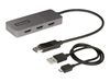 StarTech.com 3-Port MST Hub, DisplayPort to Triple HDMI Monitors, 4K 60Hz, DP 1.4 Multi-Monitor Video Adapter with 1ft (30cm) Built-in Cable, USB Powered, Windows Only - Multi-Stream Transport Hub (MST14DP123HD) - Video/Audio-Schalter - 3 Anschlüsse_thumb_1