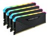 CORSAIR Vengeance RGB RS - DDR4 - Kit - 32 GB: 4 x 8 GB - DIMM 288-PIN - 3600 MHz / PC4-28800 - ungepuffert_thumb_4