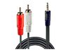 Cable Lindy Audiokabel Stereo 2x RCA 3.5mm 3m_thumb_2