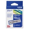 Brother Laminated Tape P-Touch TZe-MPSL31 - 12 mm x 4 m - Black on Silver_thumb_3