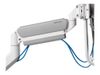 Neomounts DS75-450WH2 mounting kit - full-motion - for 2 LCD displays - white_thumb_14