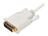 StarTech.com 3 ft Mini DisplayPort to DVI Adapter Cable - Mini DP to DVI Video Converter - MDP to DVI Cable for Mac / PC 1920x1200 - White (MDP2DVIMM3W) - DisplayPort cable - 91.44 cm_thumb_5