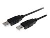 StarTech.com 2m USB 2.0 A to A Cable - M/M - 2m USB 2.0 aa Cable - USB a male to a male Cable (USB2AA2M) - USB cable - USB to USB - 2 m_thumb_1