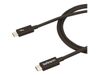 StarTech.com 20Gbps Thunderbolt 3 Cable - 6.6ft/2m - Black - 4K 60Hz - Certified TB3 USB-C to USB-C Charger Cord w/ 100W Power Delivery (TBLT3MM2M) - Thunderbolt cable - 2 m_thumb_4