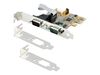 StarTech.com 2-Port PCI Express Serial Card, Dual Port PCIe to RS232 (DB9) Serial Interface Card, 16C1050 UART, Standard or Low Profile Brackets, COM Retention, For Windows & Linux - PCIe to Dual DB9 Card (21050-PC-SERIAL-CARD) - serial adapter - PCIe 2.0_thumb_2