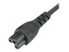 StarTech.com 2m Laptop Power Cord 3 Slot for UK BS1363 to C5 Clover Leaf - power cable - 2 m_thumb_5
