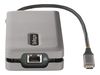 StarTech.com USB-C Multiport Adapter, 4K 60Hz HDMI/DP Video, 3-Port USB Hub, 100W Power Delivery Pass-Through, GbE, USB Type-C Travel Dock w/ Charging, 1ft/30cm Wrap-Around Cable - Mini Laptop Docking Station (DKT31CDHPD3) - Dockingstation - USB-C - HDMI,_thumb_6