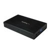 StarTech.com 3.5in Black Aluminum USB 3.0 External SATA III SSD / HDD Enclosure with UASP for SATA 6Gbps - 3.5" SATA Hard Drive Enclosure (S3510BMU33) - storage enclosure - SATA 6Gb/s - USB 3.0_thumb_3