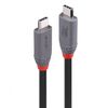 Lindy 36956 USB Kabel USB4 Gen 3x2 0,8 m USB C 40 Gbit/s 240 W Schwarz_thumb_1