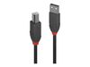 Cable Lindy USB 2.0 to USB-B 0,2m Black_thumb_1