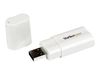 StarTech.com USB Audio Adapter - USB auf Soundkarte in weiß - Soundcard mit USB (Stecker) und 2x 3,5mm Klinke extern - Soundkarte_thumb_1