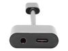 DIGITUS adapter cable - USB-C / USB-C und Klinkenstecker AK-300400-002-S - 20 cm_thumb_3