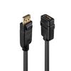 Lindy 41005 Videokabel-Adapter 0,15 m DisplayPort HDMI Schwarz_thumb_1