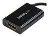 StarTech.com USB C to HDMI 2.0 Adapter 4K 60Hz with 60W Power Delivery Pass-Through Charging - USB Type-C to HDMI Video Converter - Black - external video adapter - black_thumb_8
