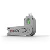 Lindy 40621 Schnittstellenblockierung Türblockierschlüssel USB Typ-A Grün Acrylnitril-Butadien-Styrol (ABS) 1 Stück(e)_thumb_1