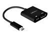 StarTech.com USB C to DisplayPort Adapter with 60W Power Delivery Pass-Through - 8K/4K USB Type-C to DP 1.4 Video Converter w/ Charging - USB/DisplayPort-Adapter_thumb_1