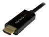 StarTech.com 3 ft (1 m) DisplayPort to HDMI Adapter Cable - 4K DisplayPort to HDMI Converter Cable - Computer Monitor Cable (DP2HDMM1MB) - video cable - DisplayPort / HDMI - 1 m_thumb_5