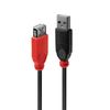 Lindy 42817 USB Kabel USB 2.0 5 m USB A 0,48 Gbit/s Schwarz_thumb_1