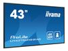 iiyama ProLite LH4375UHS-B1AG 43" Class (42.5" viewable) LED-backlit LCD display - 4K - for digital signage_thumb_4