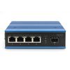 DIGITUS Industrial Ethernet Switch - 5 Ports - 4x Base-Tx (10/100/1000) - 1x Base-Fx (1000) SFP_thumb_1