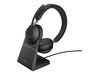 Jabra Evolve2 65 MS Stereo - headset - USB-C - with charging stand_thumb_1