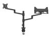 Neomounts DS20-425BL2 mounting kit - full-motion adjustable arm - for LCD display / notebook - black_thumb_2