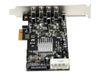 StarTech.com 4 Port USB 3.0 SuperSpeed PCI Express Schnittstellenkarte mit 4 5Gb/s Kanälen und UASP - SATA/LP4 Strom - USB-Adapter - PCIe x4 - USB 3.0 x 4_thumb_4