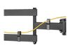 LogiLink bracket - full-motion - for LCD TV / curved LCD TV - black_thumb_6