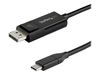 StarTech.com 6ft (2m) USB C to DisplayPort 1.4 Cable 8K 60Hz/4K - Reversible DP to USB-C or USB-C to DP Video Adapter Cable HBR3/HDR/DSC - USB / DisplayPort cable - 2 m_thumb_1