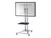 Neomounts PLASMA-M1800E cart - for flat panel / AV system - silver_thumb_3