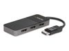 StarTech.com 3 Port DisplayPort MST Hub - 3 x 4K - DP 1.4 Monitor Splitter - Video-/Audio-Splitter - 3 Anschlüsse_thumb_1